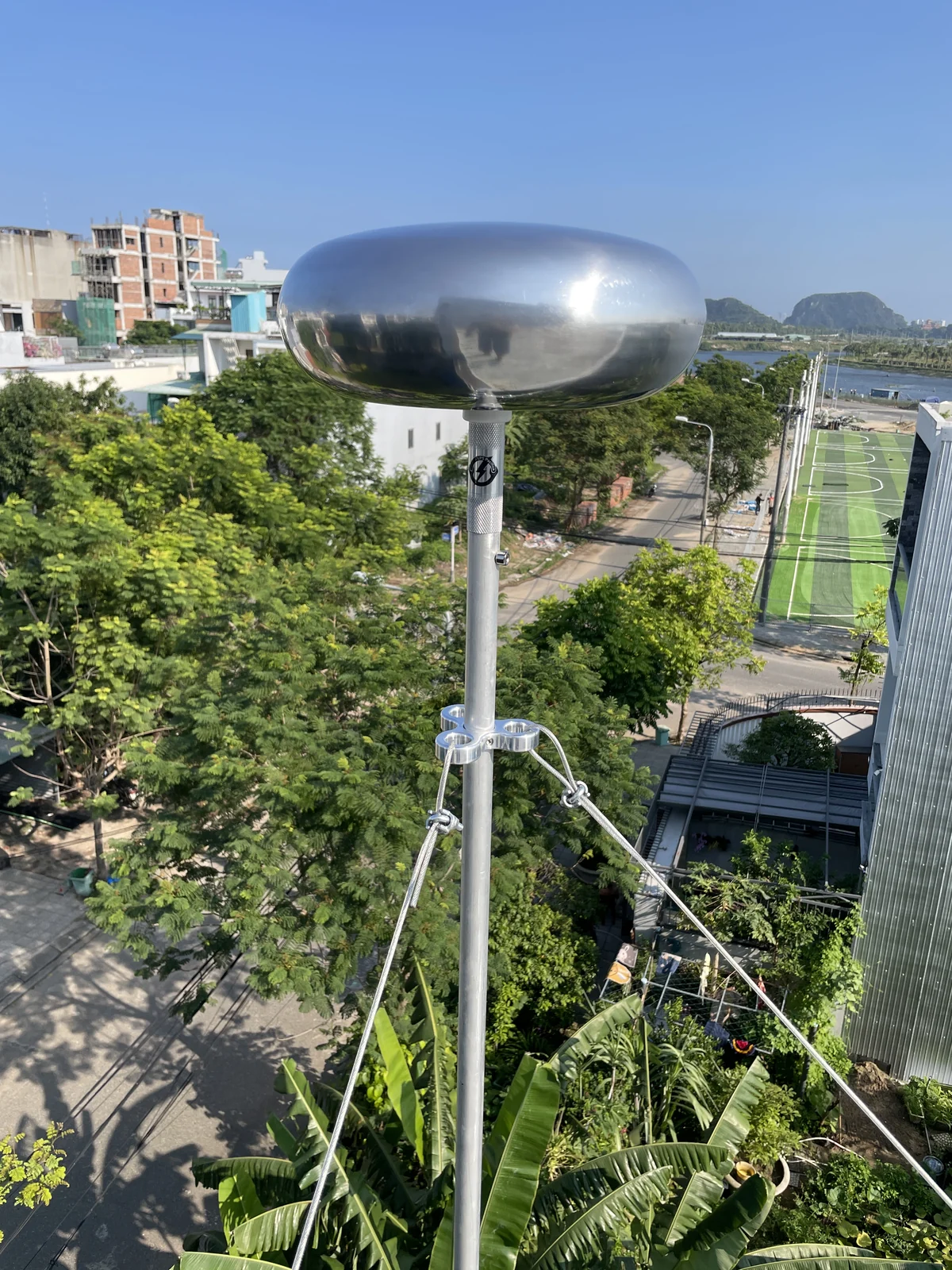 SPIN close-up installed on a rooftop in Ngu Hanh Son, Da Nang